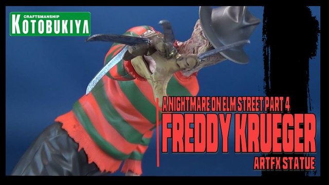 A Nightmare on Elm Street 4 Freddy Krueger | Kotobukiya ArtFX Statue Review!