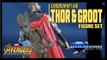 Avengers Infinity War Thor and Groot | Diamond Select Marvel Select Figure Set Review!