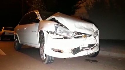 Colisão entre três carros é registrada na Região Central