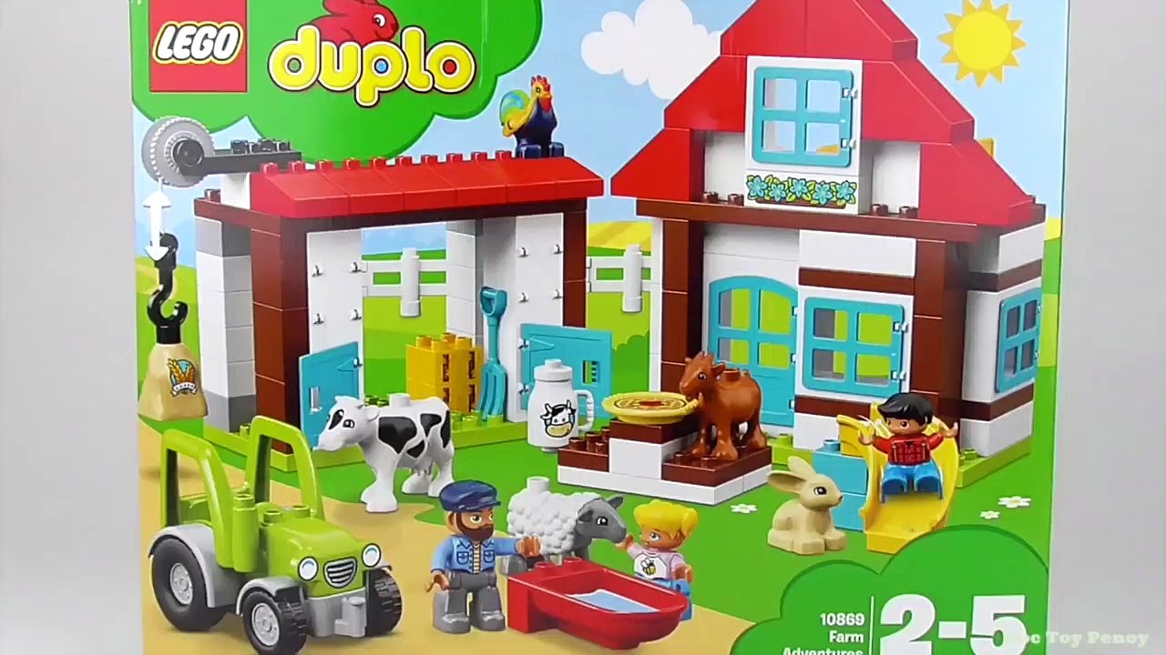 LEGO DUPLO Farm Adventures (10869) - Toy Unboxing and Build - video  Dailymotion
