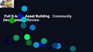 Full E-book  Asset Building   Community Development  Review