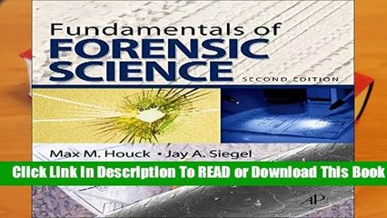 Online Fundamentals of Forensic Science  For Full