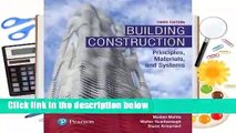 Best product  Building Construction: Principles, Materials, and Systems - Medan L Mehta