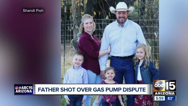 Man shot at Payson gas station over gas pump dispute