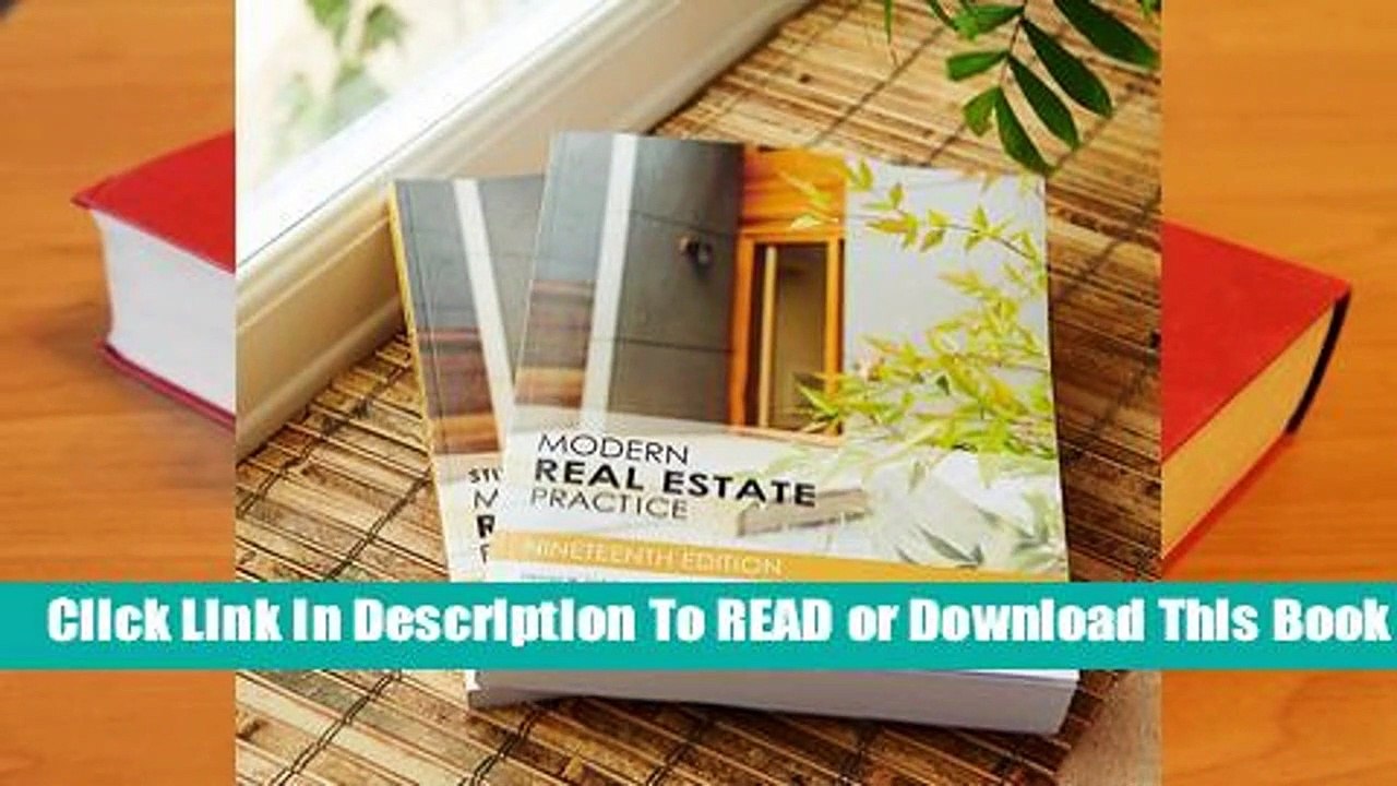 Online Modern Real Estate Practice  For Full