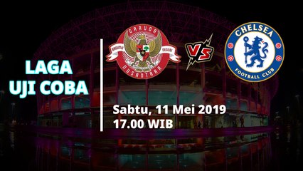 Jadwal Laga Uji Coba Garuda Select Akan Berhadapan dengan Chelsea U-16, Sabtu (11/5)