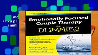 Emotionally Focused Couple Therapy for Dummies  Review