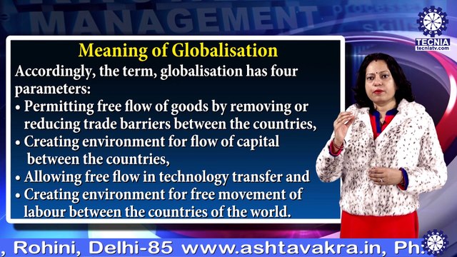 Globalisation | Dr. Vandana Raghava | BBA | TIAS | Tecnia TV