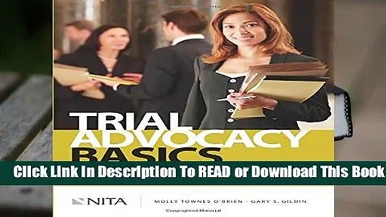 Trial Advocacy Basics (NITA)  Review