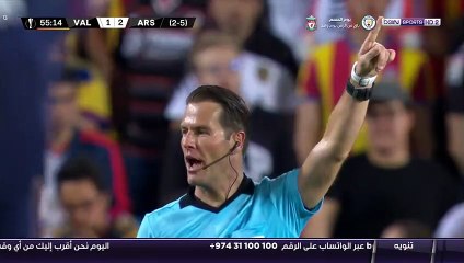 أرسنال فالنسيا الشوط الثاني