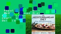 Popular to Favorit  Mediterranean Diet for Beginners: The Complete Guide - 40 Delicious Recipes,