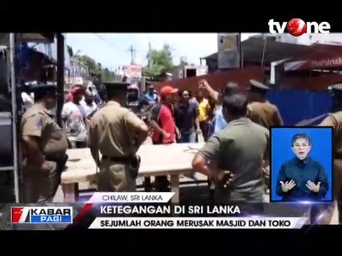 Pasca Bom Sri Lanka, Masjid dan Toko Milik Muslim Dirusak