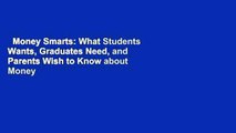 Money Smarts: What Students Wants, Graduates Need, and Parents Wish to Know about Money  Best