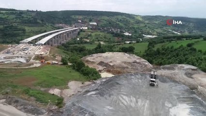 Kuzey Marmara Otoyolu'nda Çalışmaların Yüzde 71'i Tamamlandı.
