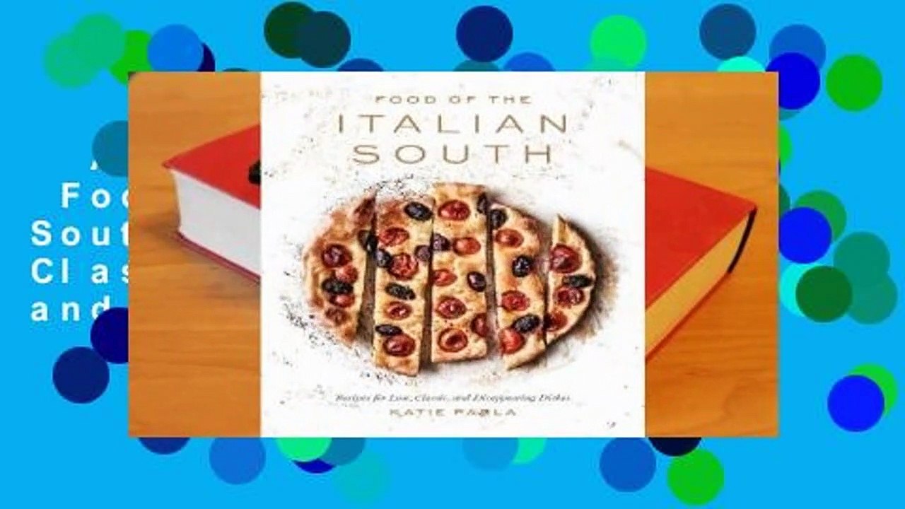 Any Format For Kindle  Food of the Italian South: Recipes for Classic, Disappearing, and Lost