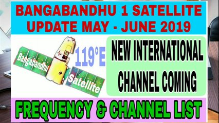 Bangabandhu Satellite New Frequency And Channel List