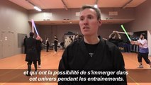 En France, les combats au sabre-laser séduisent