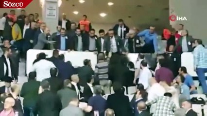 Kongrede gergin dakikalar