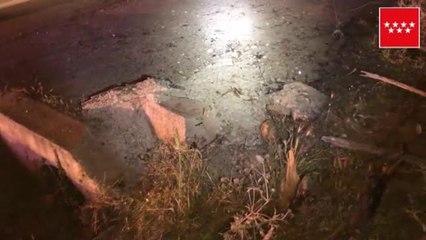 Muere un hombre de 50 años tras estrellarse con su moto en Valdemorillo