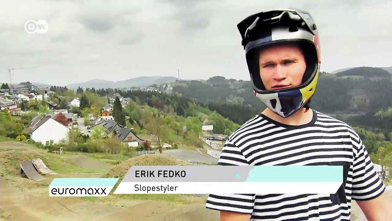Slopestyle - Salto mit dem Fahrrad | Euromaxx