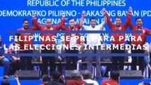 Filipinas se prepara para las elecciones intermedias del lunes