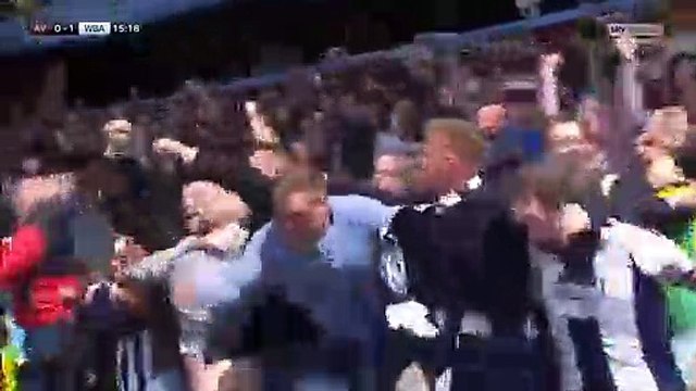 Dwight Gayle Goal - Aston Villa vs West Bromwich Albion 0-1 11/05/2019