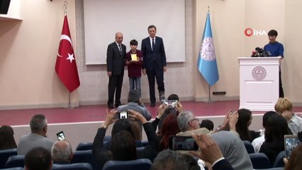 Bakan Selçuk, Zeka Oyunları Yarışması Ödül Töreni’ne katıldı