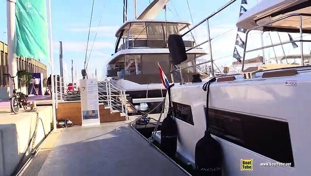 2019 Lagoon 630 MY Power Catamaran - Walkaround - 2018 Cannes Yachting Festival