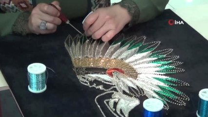 Ağrı'da Naht ve Filografi Sanatları Sergisine Yoğun İlgi