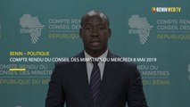 Bénin : compte rendu du conseil des ministres du mercredi 8 mai 2019