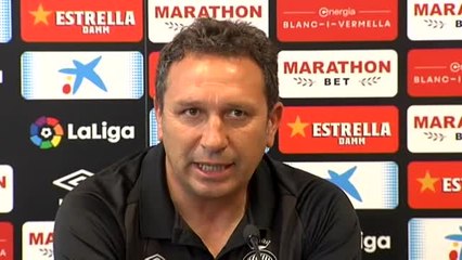 Eusebio: "Es un partido decisivo y lo que nos vale es ganar"