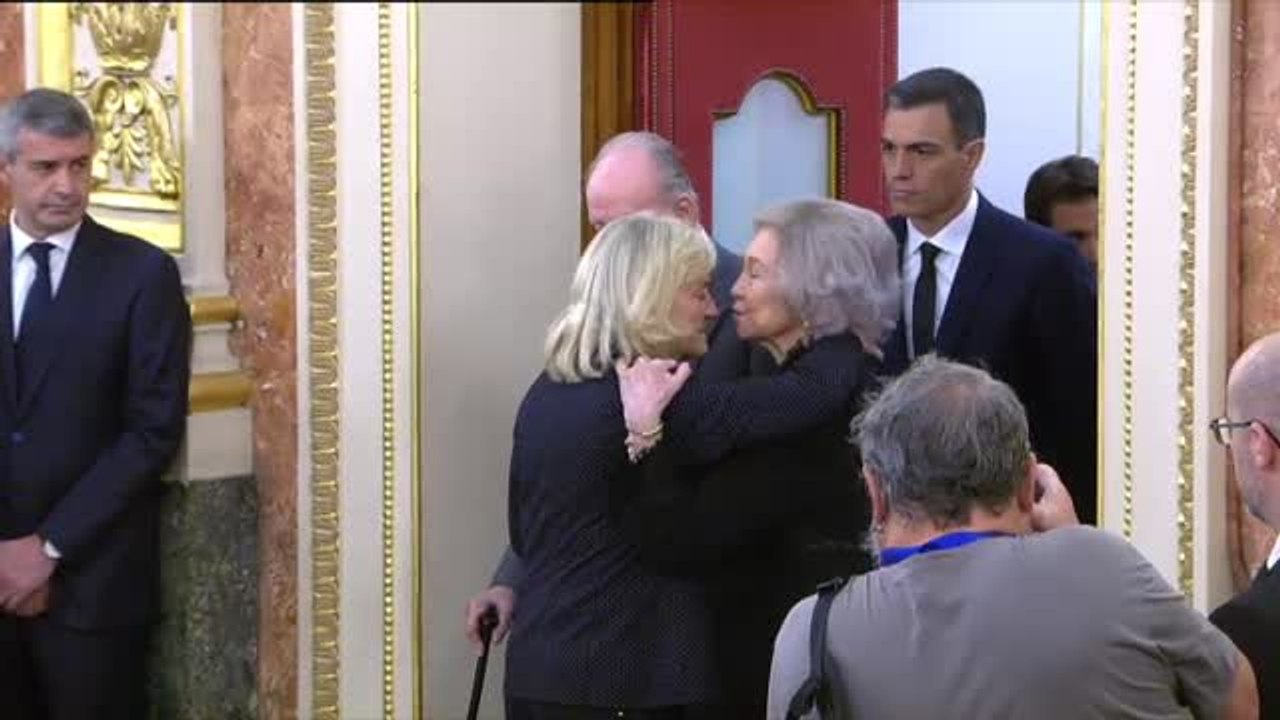 Adiós emocionado en el Congreso a Pérez Rubalcaba