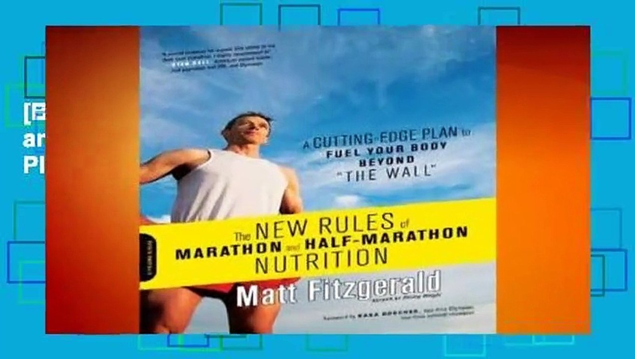 [BEST SELLING]  The New Rules of Marathon and Half-Marathon Nutrition: A Cutting-Edge Plan to Fuel