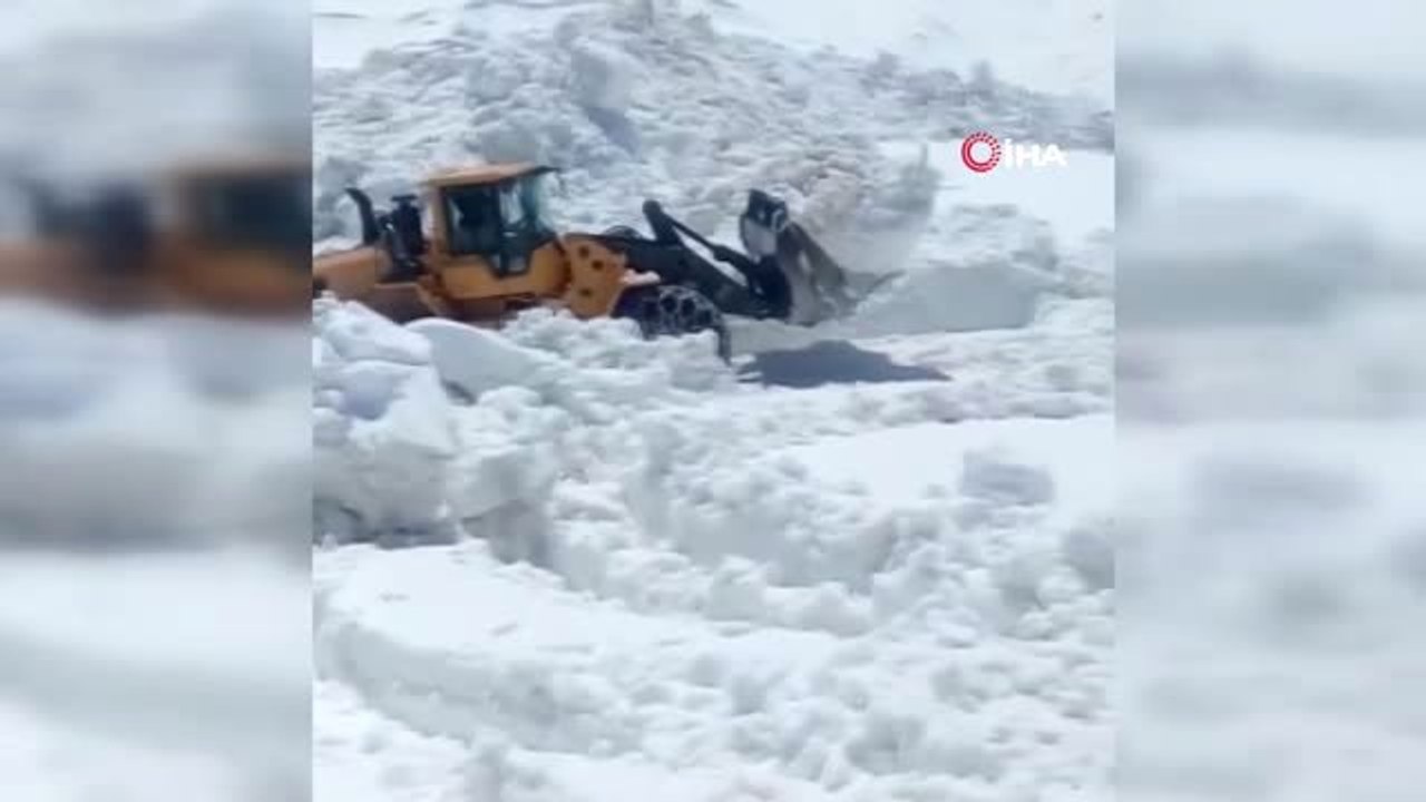 Şemdinli'de Karla Mücadele Çalışmaları