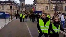 Bar-le-Duc : les gilets jaunes manifestent dans les rues
