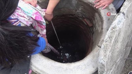 Kuyuya Düşen Küçük Çocuğu İtfaiye Kurtardı