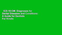 ICD-10-CM: Diagnoses for Dental Diseases and Conditions: A Guide for Dentists  For Kindle