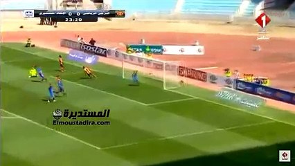 Youcef Belaïli Buteur avec l'EST en coupe Tunisie .
