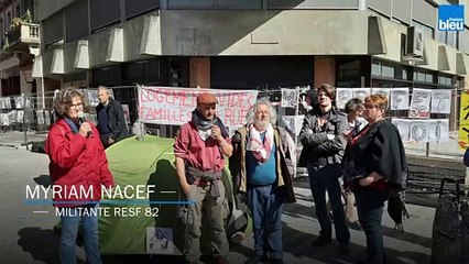 Manifestation de RESF 82 à Montauban