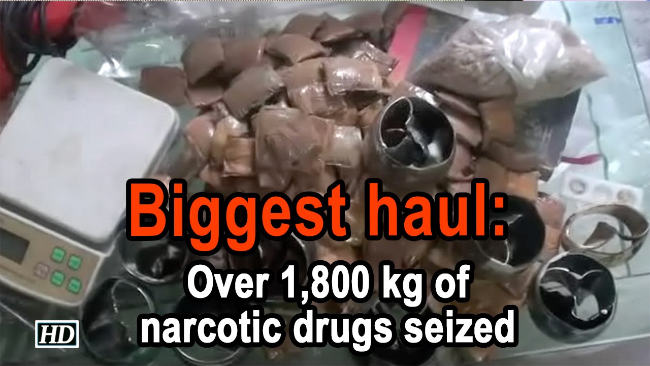Biggest haul: Over 1,800 kg of narcotic drugs seized from Greater Noida