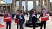 Almanya'da Yemen'deki savaşa silah satan AB ülkeleri protesto edildi - BERLİN