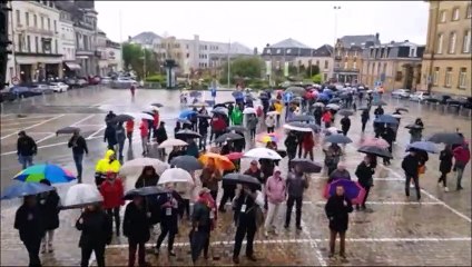 1 500 personnes manifestent à Arlon contre la fermeture de l'hopital