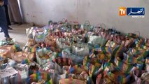 تلمسان: توزيع أزيد من 340 قفة رمضان لفائدة المحتاجين من طرف شباب 