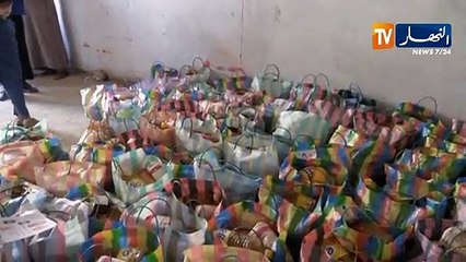 تلمسان: توزيع أزيد من 340 قفة رمضان لفائدة المحتاجين من طرف شباب "فور إرشاد"
