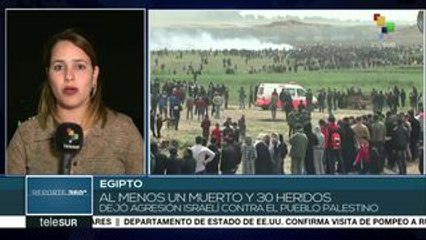 Un palestino asesinado y varios heridos en 58 Marcha de Retorno