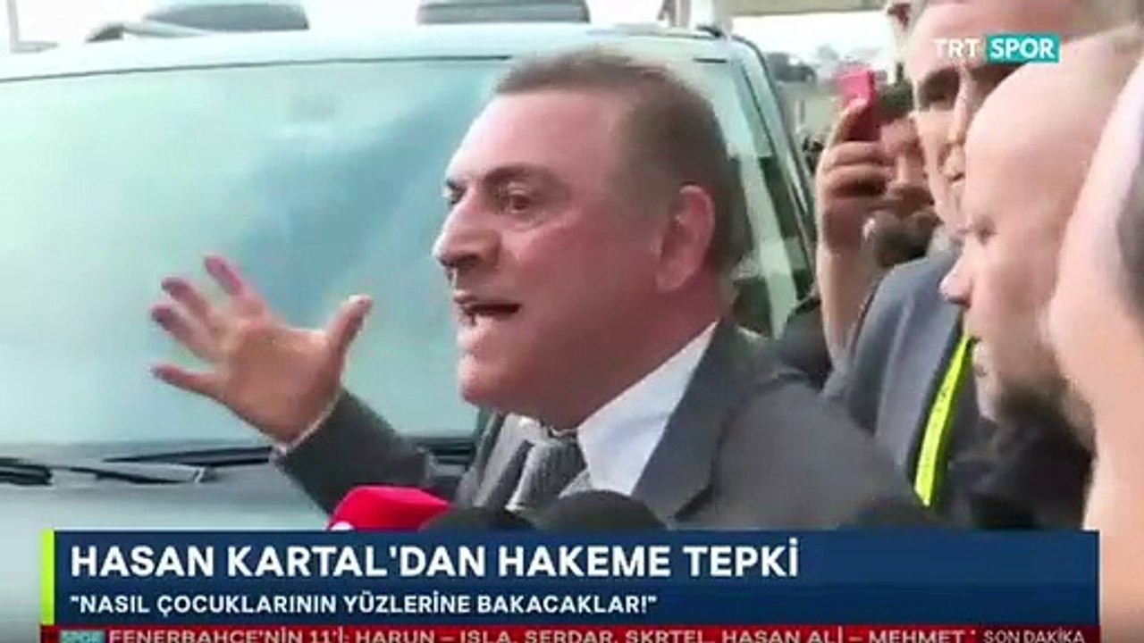 Rizespor Başkanı Hasan Kartal ateş püskürdü! ‘Bir tane kıçı kırık hakem…’
