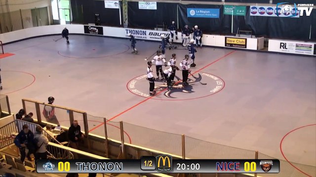 Roller Hockey - Nationale 3 - 1er Tour de PlayOff - Les Cerfs du Chablais VS les Nounours de Nice