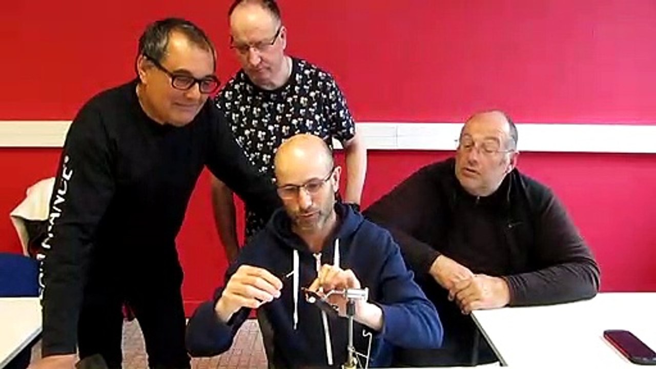 Pêche : montage de mouche à Chalon