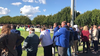Football. La foule au derby GSI - Stade