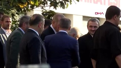 Cumhurbaşkanı Erdoğan İl Başkanlığından Ayrıldı